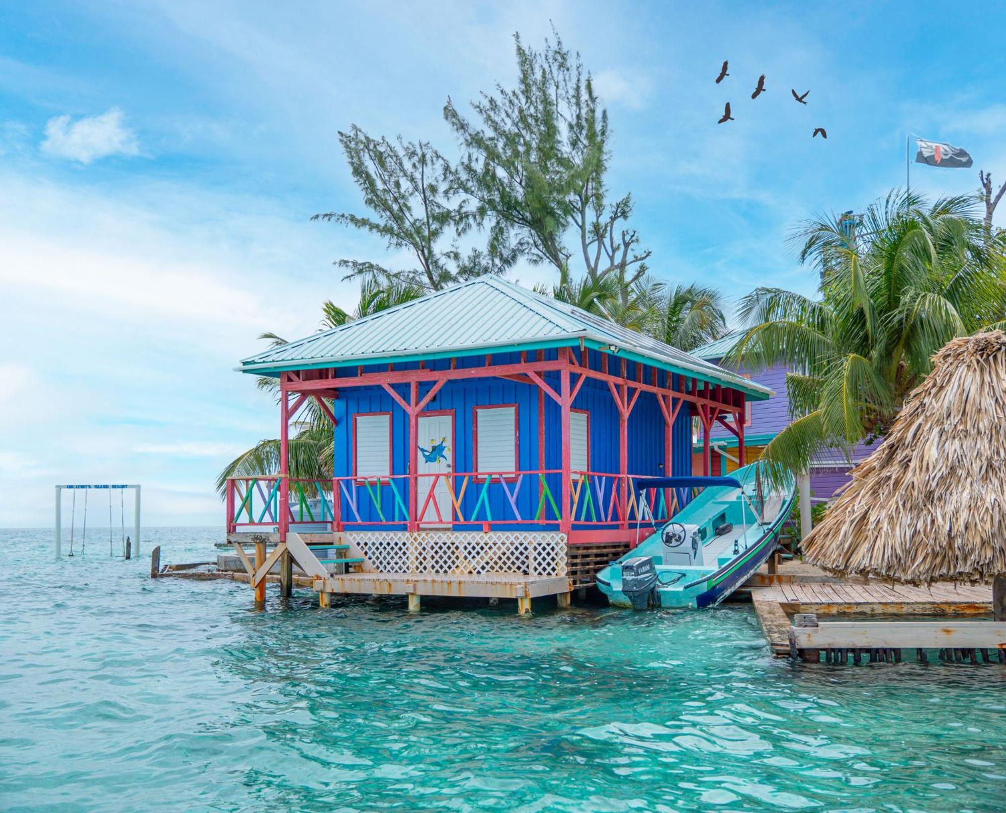 King Lewey'S Island Resort Placencia المظهر الخارجي الصورة